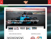 Tablet Screenshot of labandadelcarrorojo.com